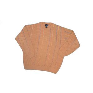 Vintage Tosani Canada Coogi Style Abstract Pullover Dot Sweater Large Oversized